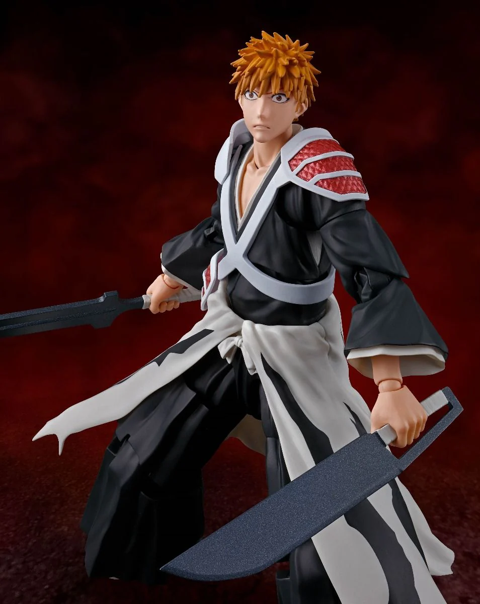 Bleach: Thousand-Year Blood War Ichigo Kurosaki (Dual Zangetsu) S.H.Figuarts Action Figure By Bandai Tamashii - Image 4