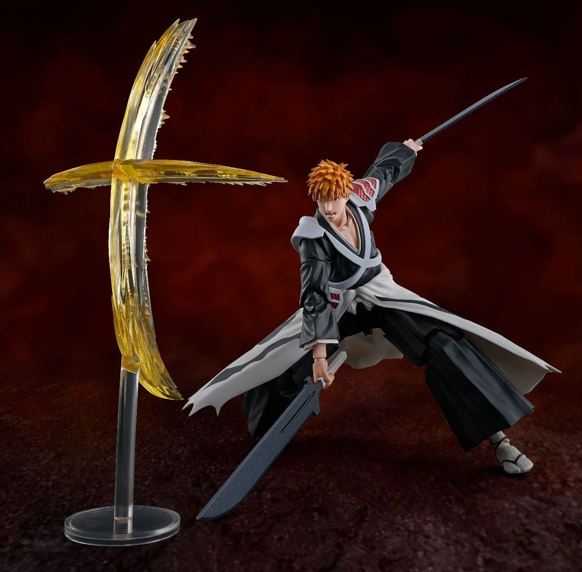 Bleach: Thousand-Year Blood War Ichigo Kurosaki (Dual Zangetsu) S.H.Figuarts Action Figure By Bandai Tamashii - Image 6