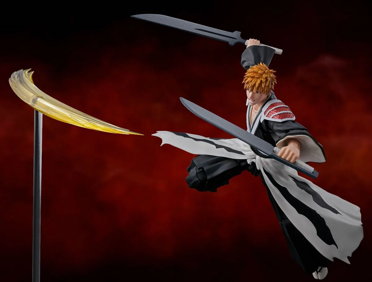 Bleach: Thousand-Year Blood War Ichigo Kurosaki (Dual Zangetsu) S.H.Figuarts Action Figure By Bandai Tamashii - Image 8
