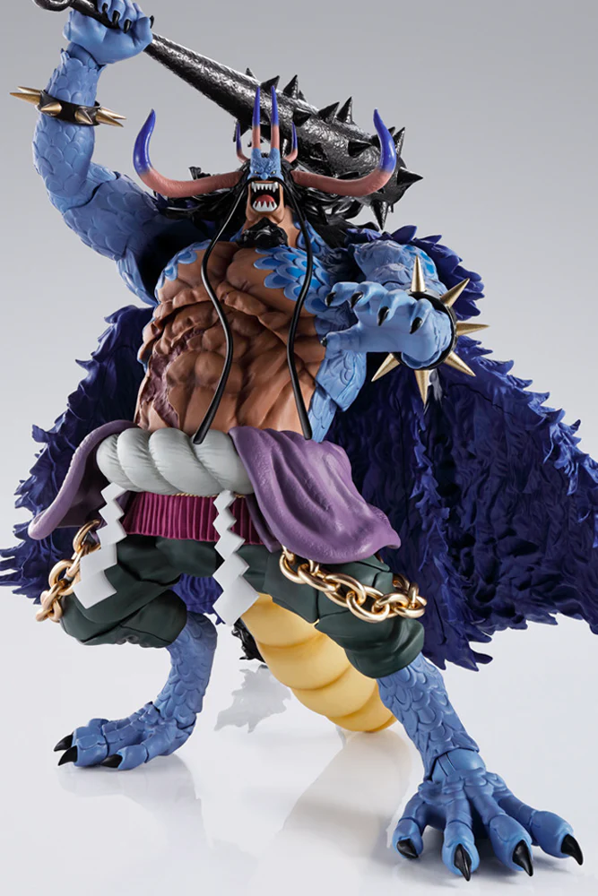 One Piece Kaidou King of the Beasts (Man-Beast Form) S.H.Figuarts Action Figure by Bandai Tamashii - Image 2