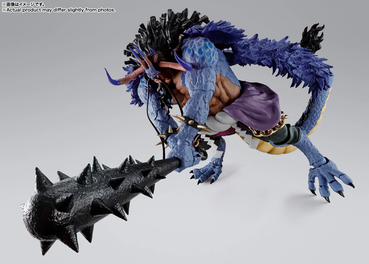 One Piece Kaidou King of the Beasts (Man-Beast Form) S.H.Figuarts Action Figure by Bandai Tamashii - Image 3