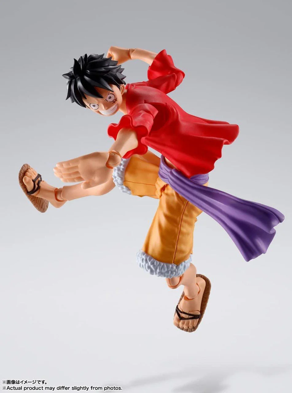 One Piece Monkey D. Luffy The Raid on Onigashima 1/12 Scale S.H.Figuarts Action Figure by Bandai Tamashii - Image 5