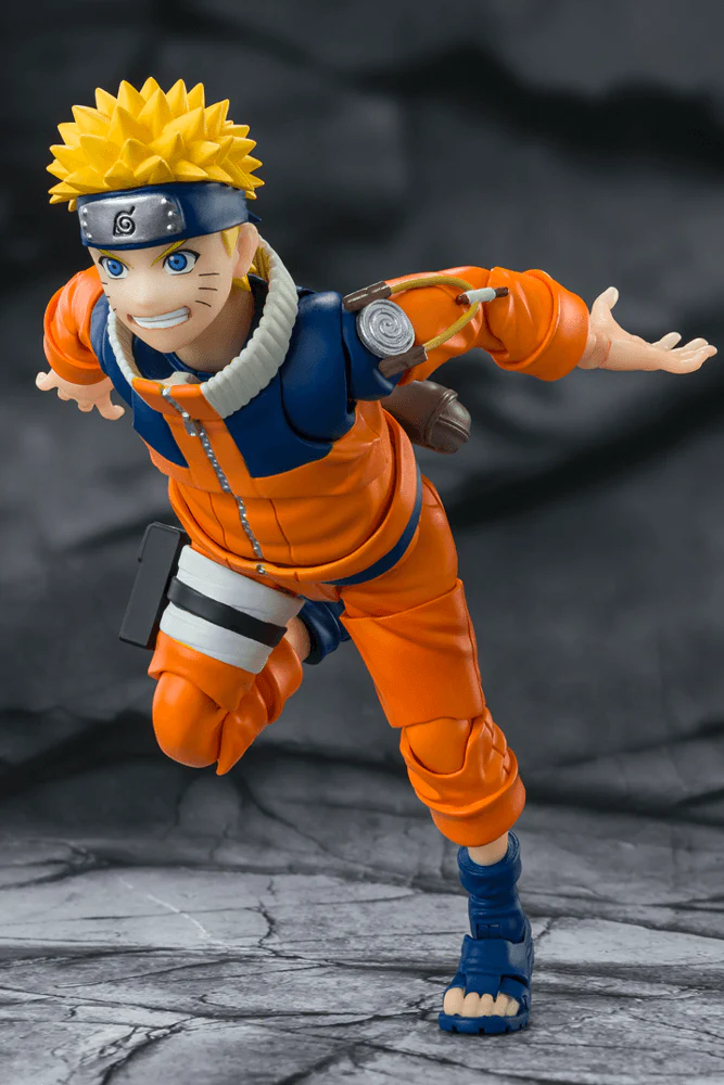 Naruto Uzumaki The No.1 Most Unpredictable Ninja S.H.Figuarts Action Figure by Bandai Tamashii - Image 2