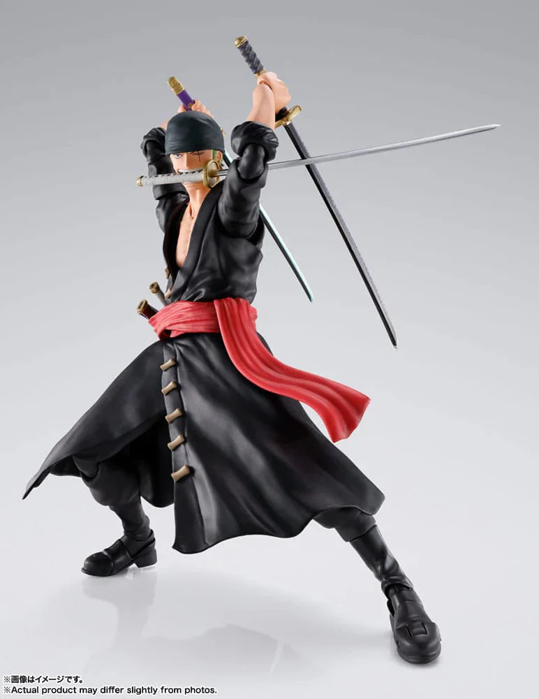 One Piece Roronoa Zoro The Raid on Onigashima S.H.Figuarts Action Figure - Image 4