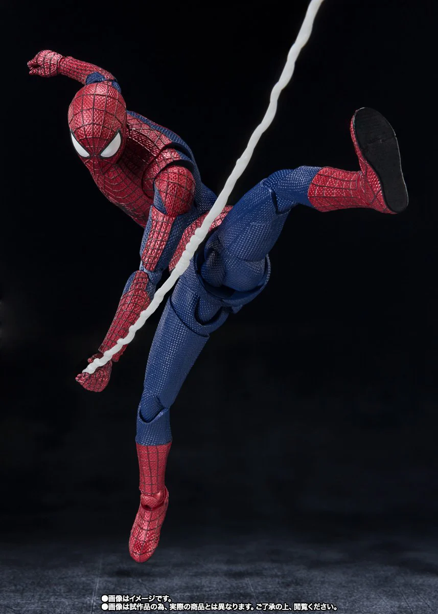 The Amazing Spider-Man 1/12 Scale S.H.Figuarts Action Figure by Bandai Tamashii - Image 3