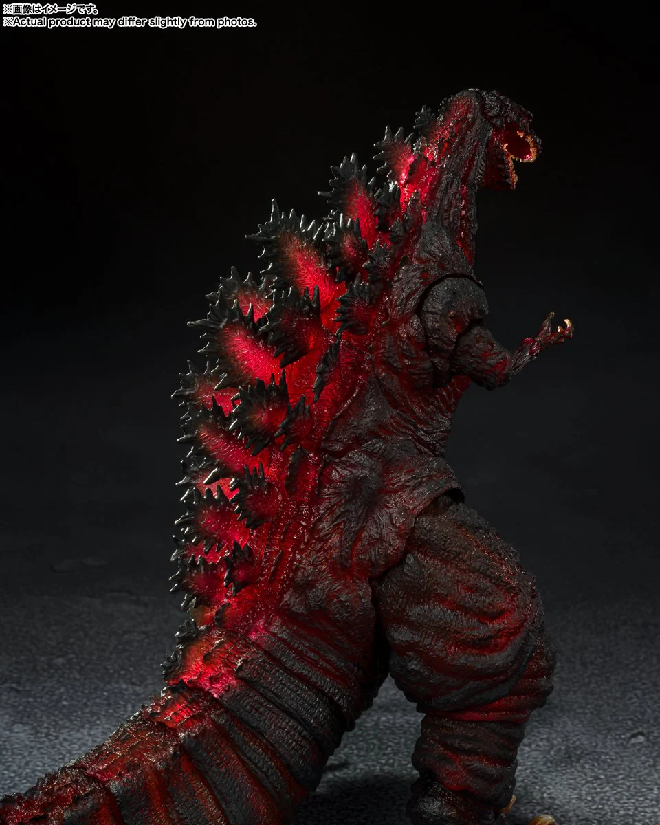 Godzilla (2016) Godzilla (The Fourth Night Combat Ver.) S.H.Monsterarts Action Figure By Bandai Tamashii - Image 3