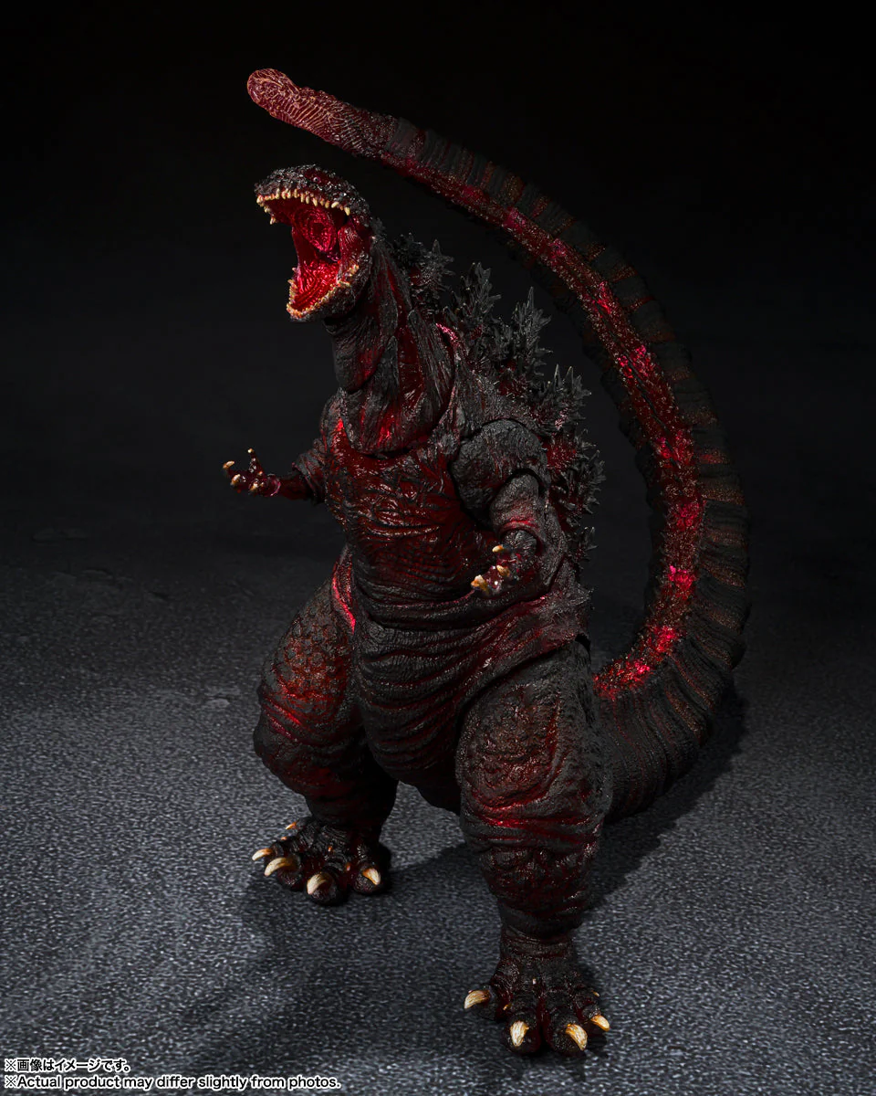 Godzilla (2016) Godzilla (The Fourth Night Combat Ver.) S.H.Monsterarts Action Figure By Bandai Tamashii - Image 4
