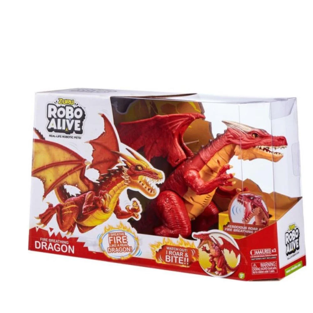 Robo Alive Real Life Robotic Pets Series 1 - Dragon by Zuru