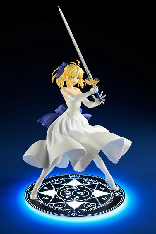 Fate/Stay Night Unlimited Blade Works: Saber White Dress Renewal Version 1/8 Scale Figure by Bellfine - Image 2