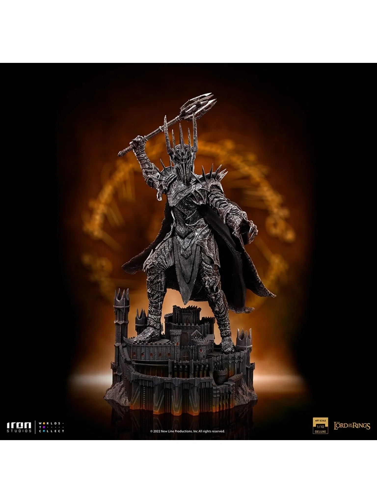Lord Of The Rings - Sauron Deluxe Art Scale 1/10 Statue By Iron Studios - Image 4