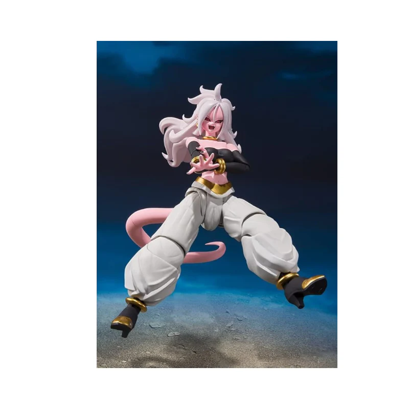 Dragon Ball Android 21 S.H. Figuarts Articulated Figures By Bandai Tamashii - Image 3
