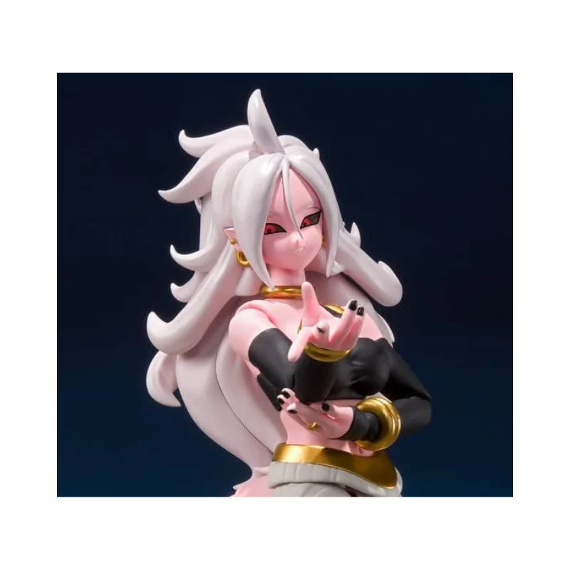 Dragon Ball Android 21 S.H. Figuarts Articulated Figures By Bandai Tamashii - Image 5