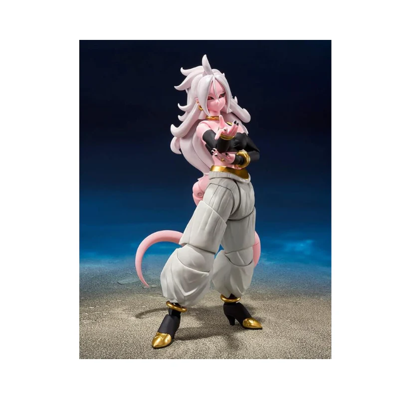 Dragon Ball Android 21 S.H. Figuarts Articulated Figures By Bandai Tamashii - Image 6