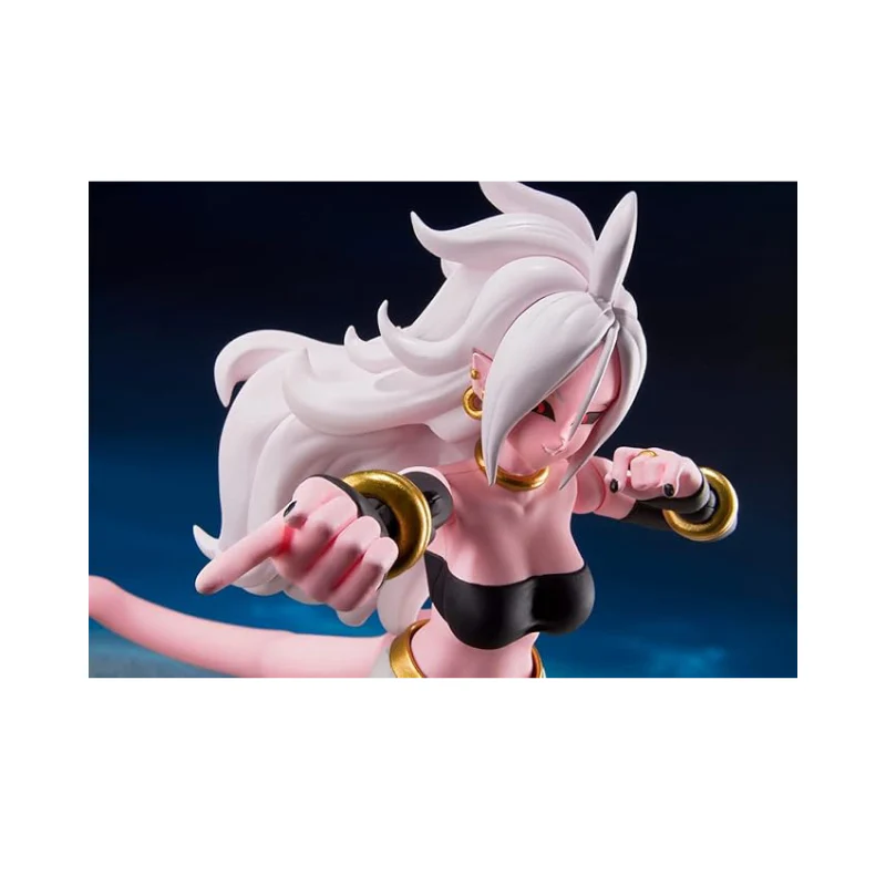 Dragon Ball Android 21 S.H. Figuarts Articulated Figures By Bandai Tamashii - Image 7