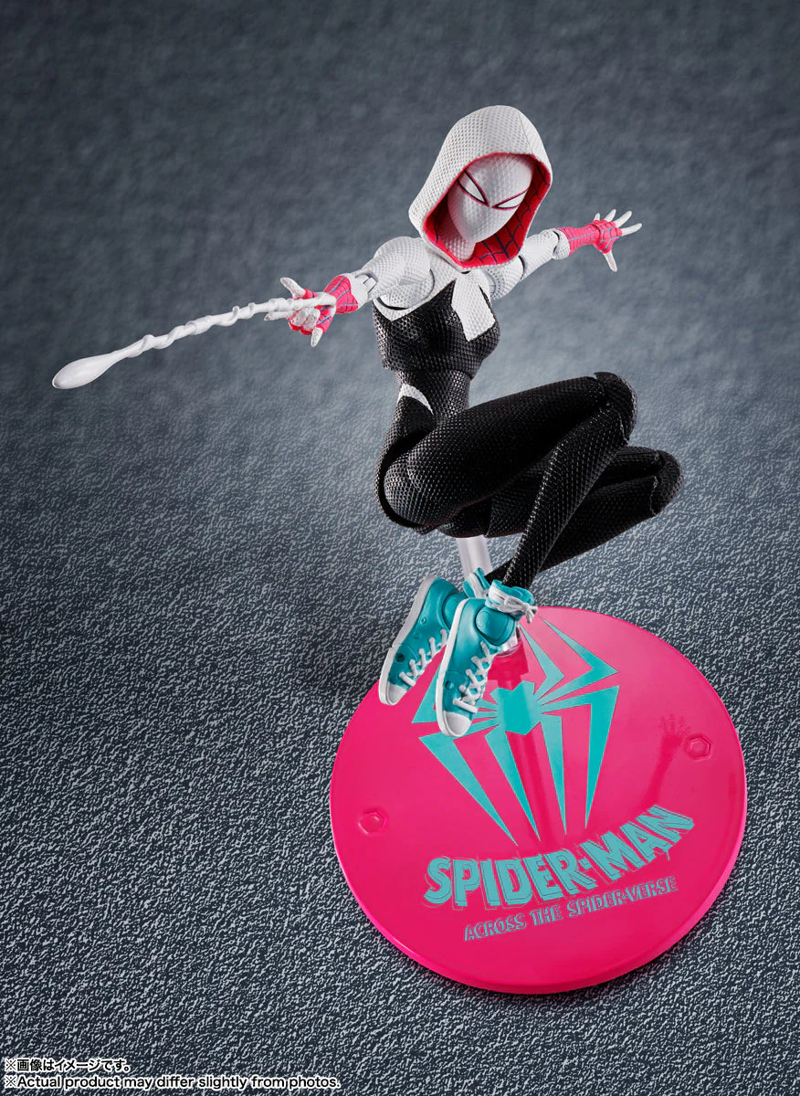 Spider-Gwen (Spider-Man: Atsv) Sh.Figuarts  Action Figure by Bandai Tamashii - Image 3