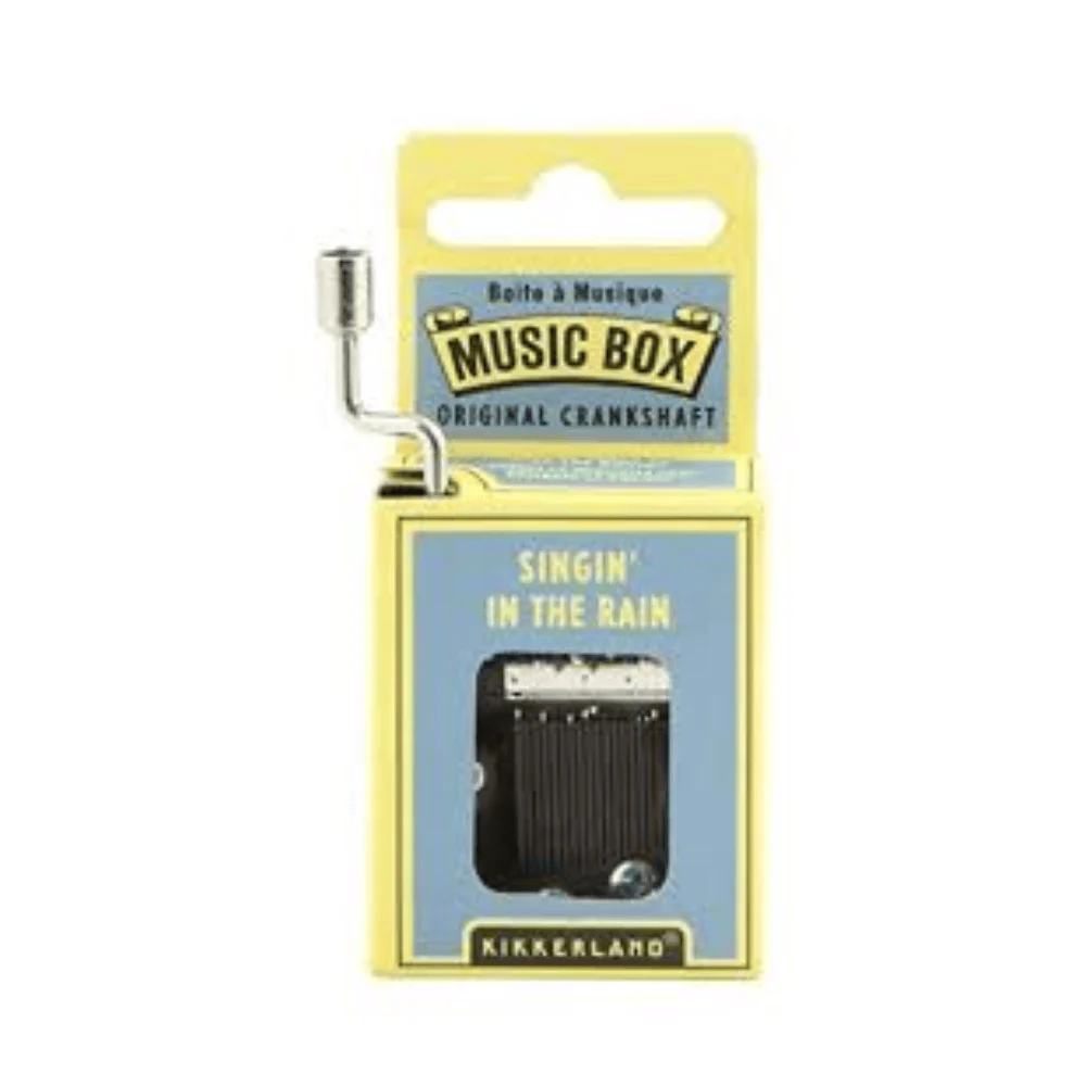 Singing In The Rain Crank Music Box