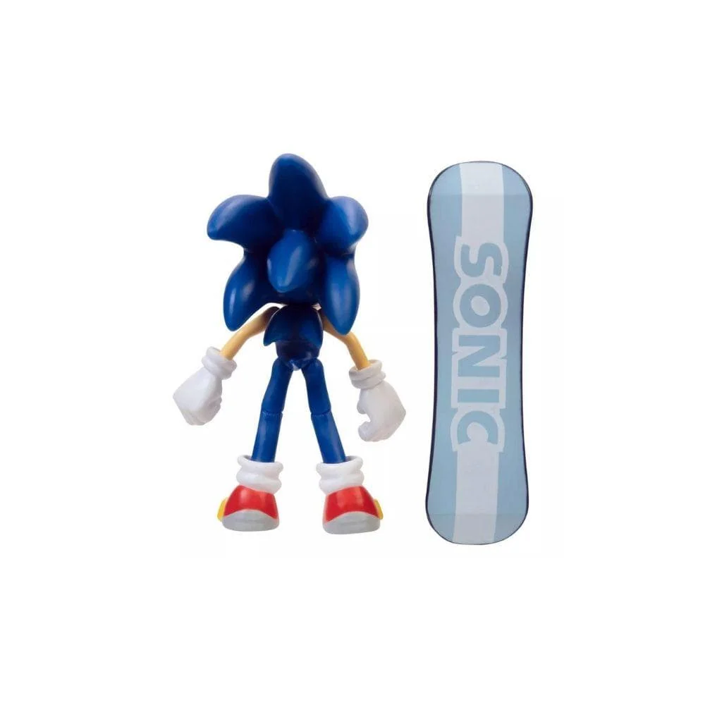 Sonic 4" Fig Wave #2 - Sonic w/Snowboard - Image 3