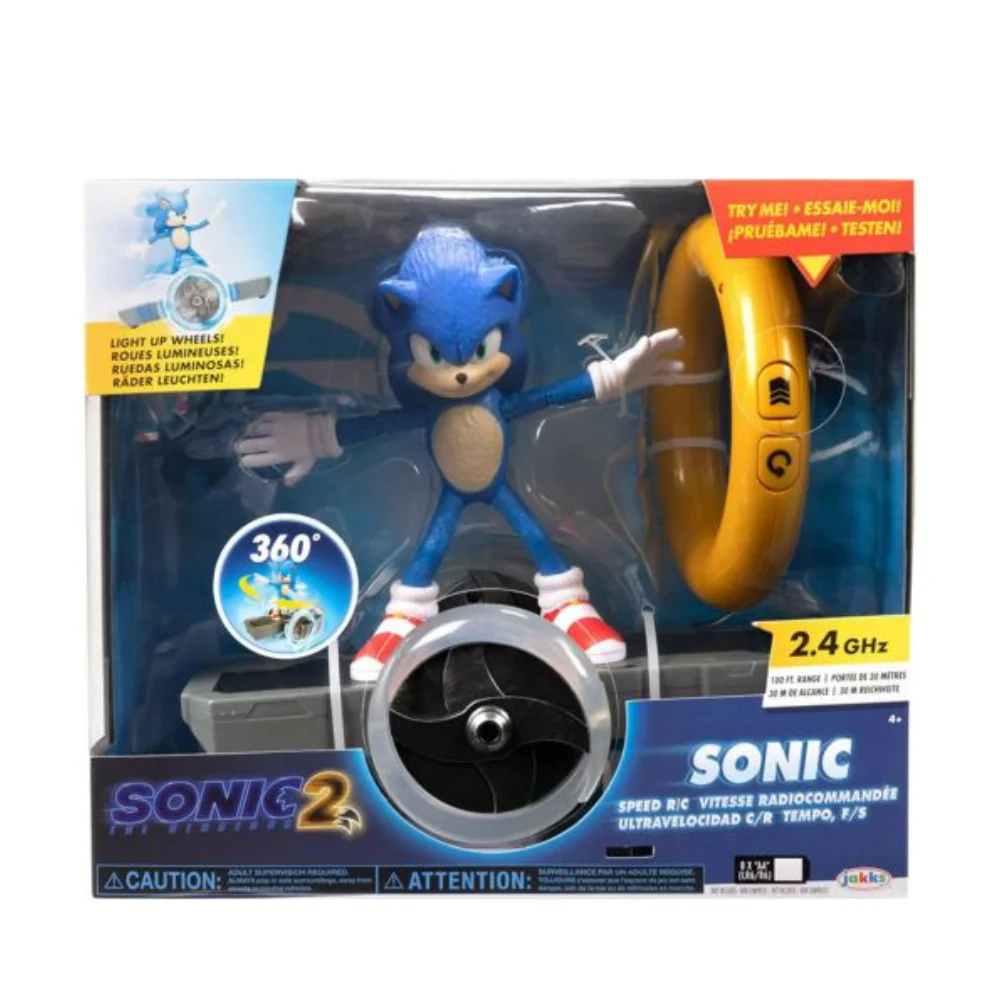 Sonic The Hedgehog 2 Sonic Speed Remote Control Set