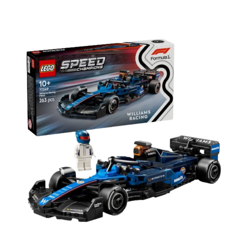 Speed Champions 77249 Williams Racing Fw46 F1 Rac.. V29 Toys by LEGO