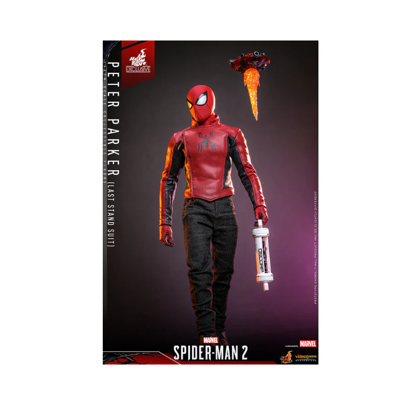Marvel Spider man 2 (Last Stand Suit) Vgm71 1/6 Scale Figures By Hot toys - Image 10