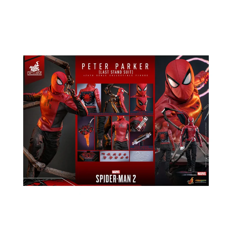 Marvel Spider man 2 (Last Stand Suit) Vgm71 1/6 Scale Figures By Hot toys - Image 18