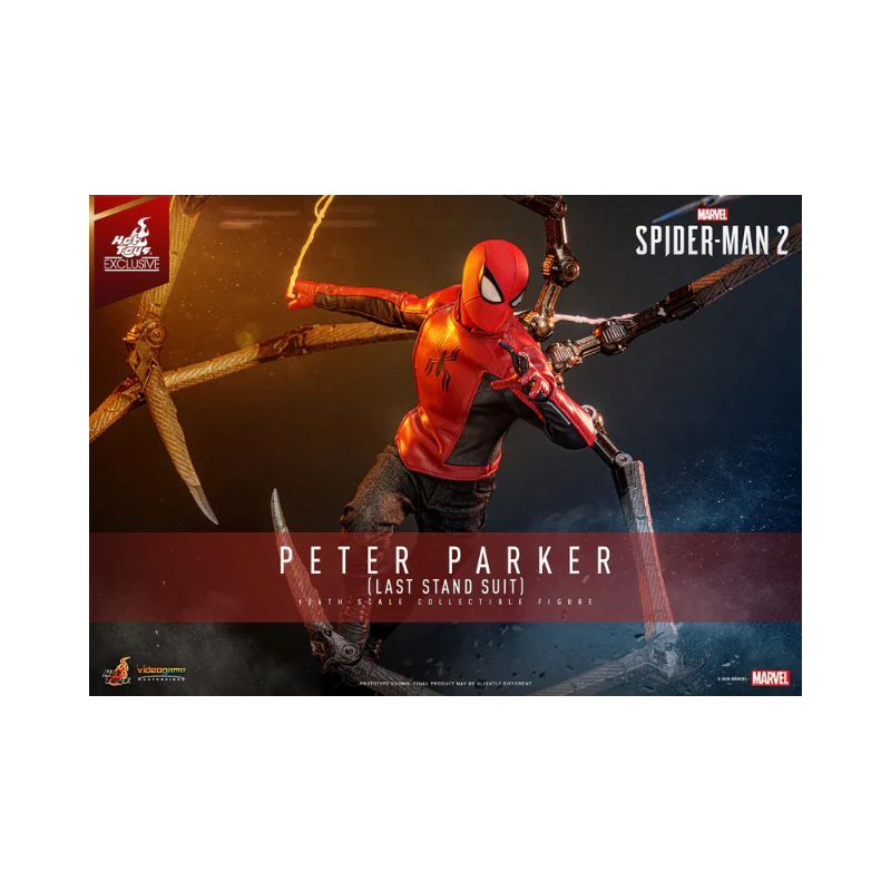 Marvel Spider man 2 (Last Stand Suit) Vgm71 1/6 Scale Figures By Hot toys - Image 2