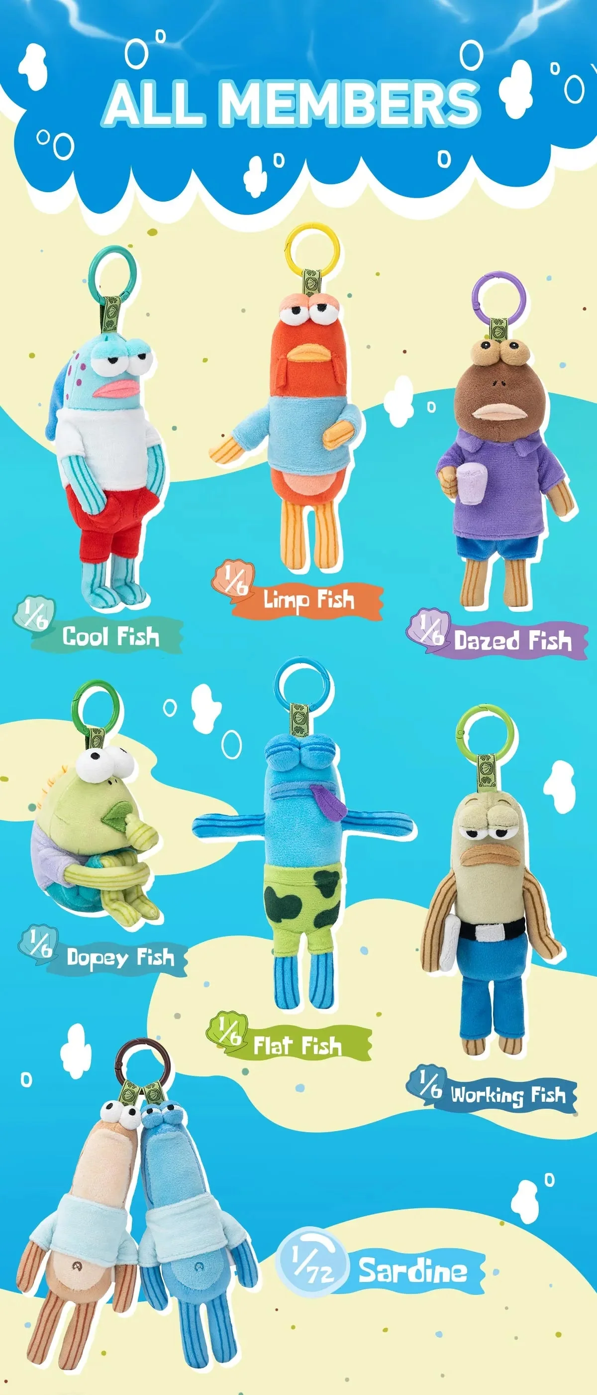 Spongbob Global Bikini Bottom Buddies - Whimsical Plush By Pop Mart - Image 4