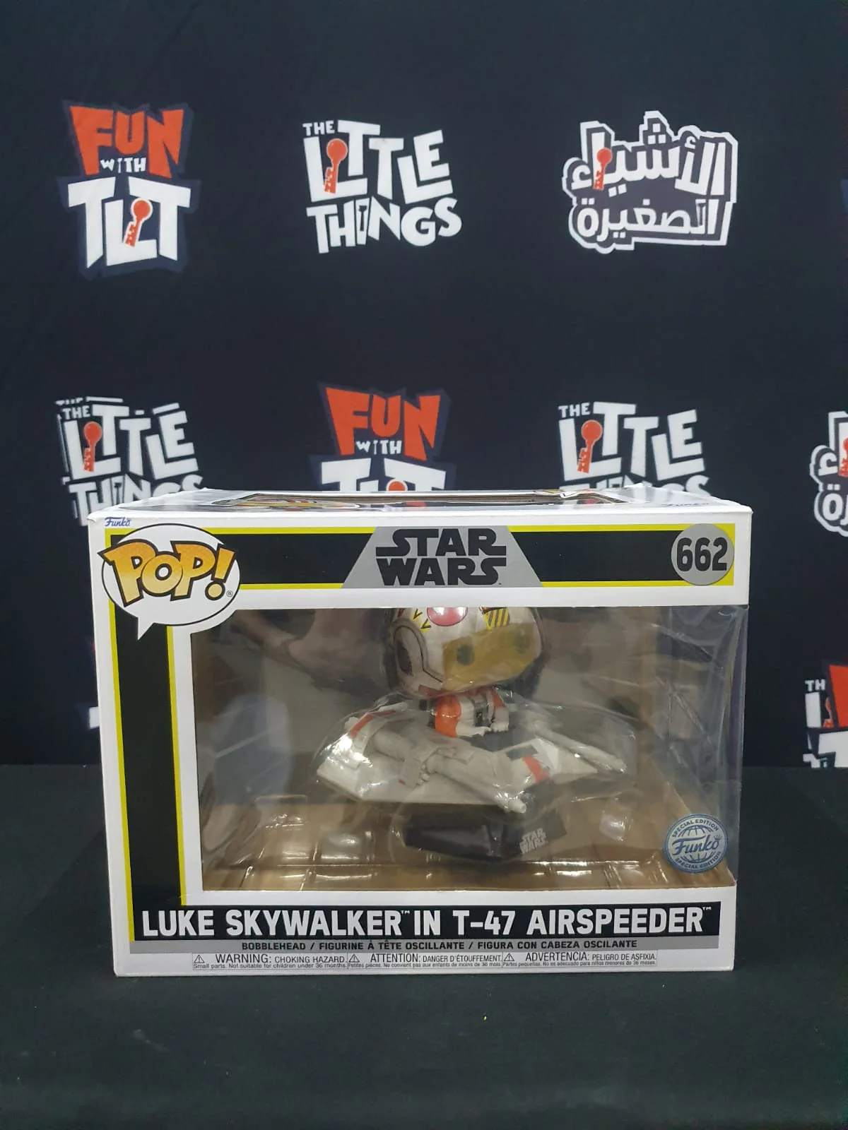 Funko Star Wars: Luke in T-47 Airspeeder [DAMAGED BOX] - Image 2