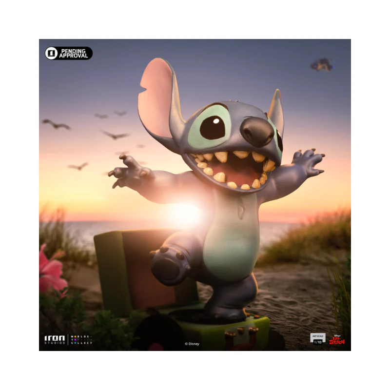 Lilo & Stitch Stitch 1/10 Art Scale Limited Edition Statue By Iron Studios - Image 2