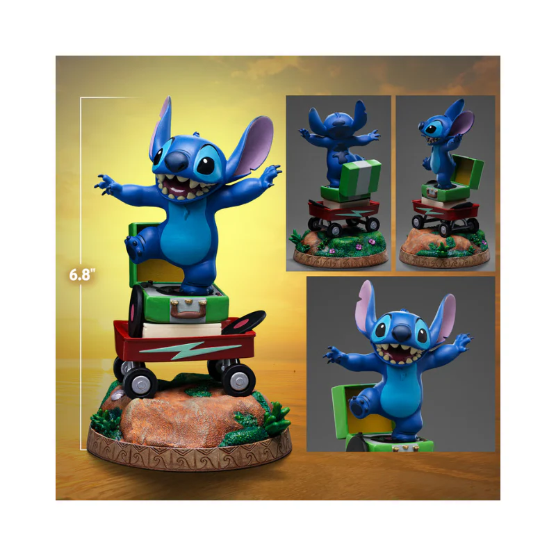 Lilo & Stitch Stitch 1/10 Art Scale Limited Edition Statue By Iron Studios - Image 3