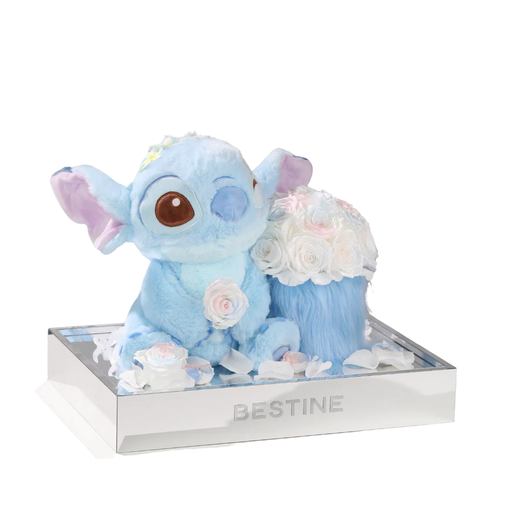 Stitch Preserved Flower Bucket Gifts By Betine