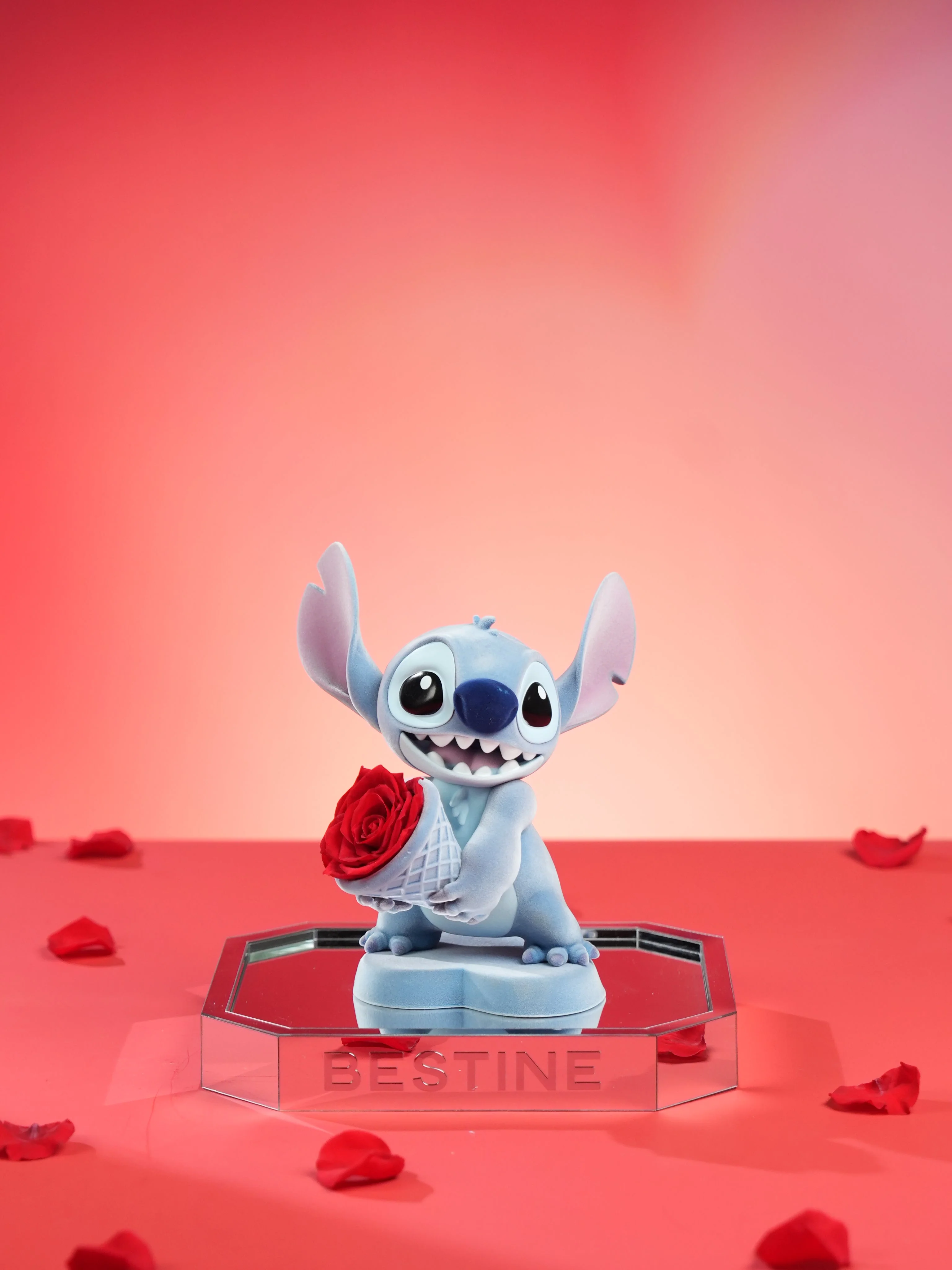 Disney Stitch Preserved Flower Confession Bouquet (Acrylic Version) Gifts By Betine - Image 5