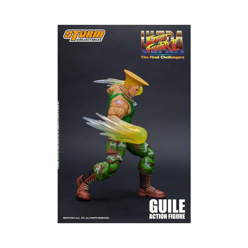 Street Fighter Guile Figure Figures By  Storm Collectibles - Image 5