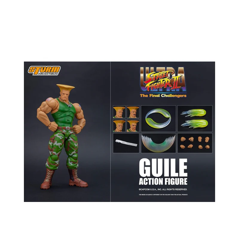 Street Fighter Guile Figure Figures By  Storm Collectibles - Image 8