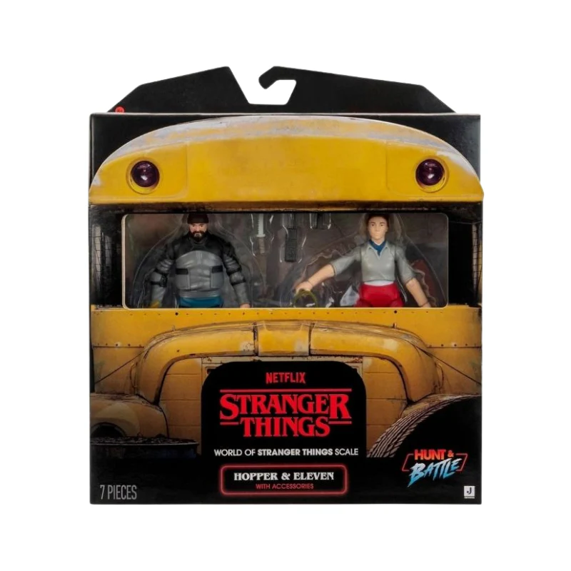 Stranger Things Hunt Battle Hopper Eleven Exclusive PARTY 2PACKS by Jazwares