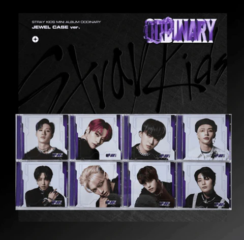 Stray Kids Album - ODDINARY - JEWEL CASE Ver. - CD (One Random) - Image 2