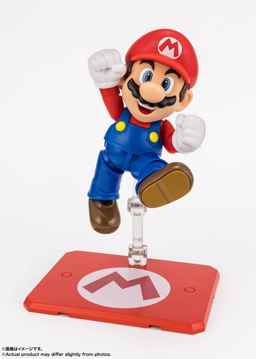 Super Mario Articulated Figure By Bandai Tamashii - Image 2