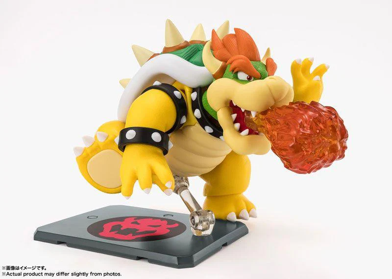 Super Mario Bowser Articulated Figure SH Figuarts By Bandai Tamashii - Image 2