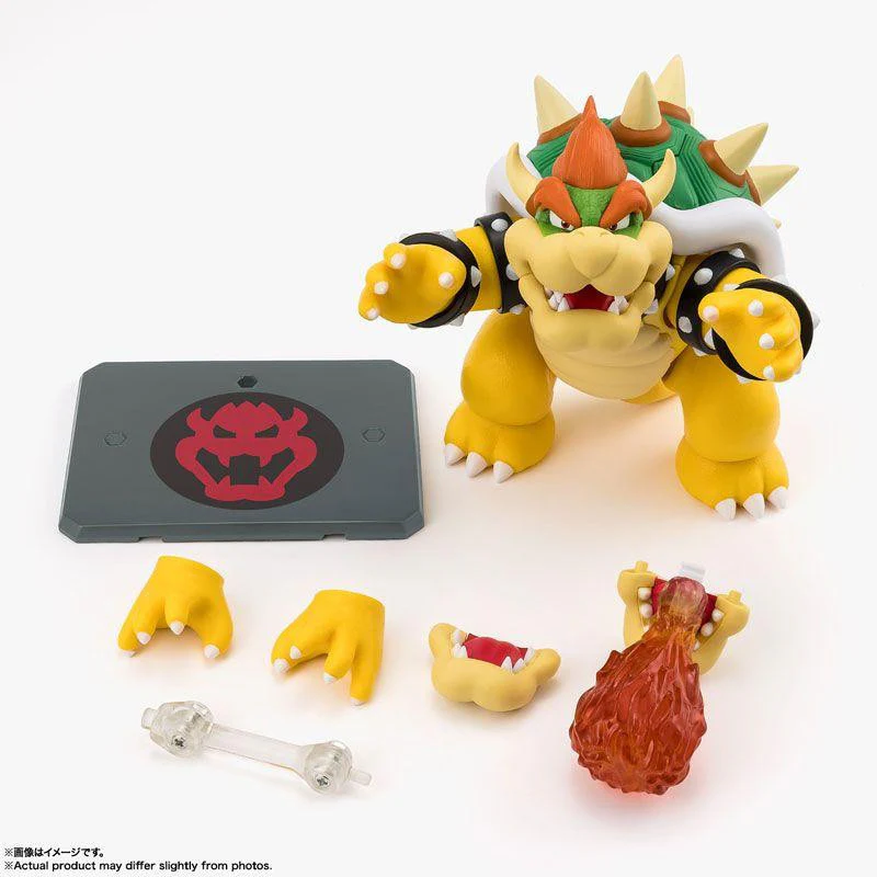 Super Mario Bowser Articulated Figure SH Figuarts By Bandai Tamashii - Image 3
