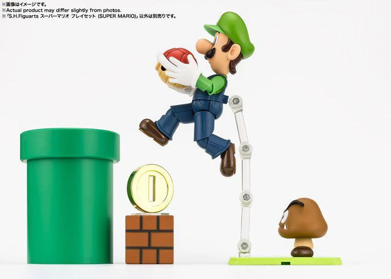 Super Mario Playset Articulated Figure By Bandai Tamashii - Image 3