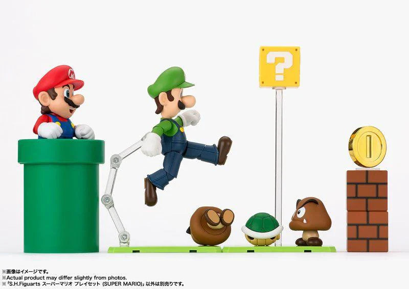 Super Mario Playset Articulated Figure By Bandai Tamashii - Image 5