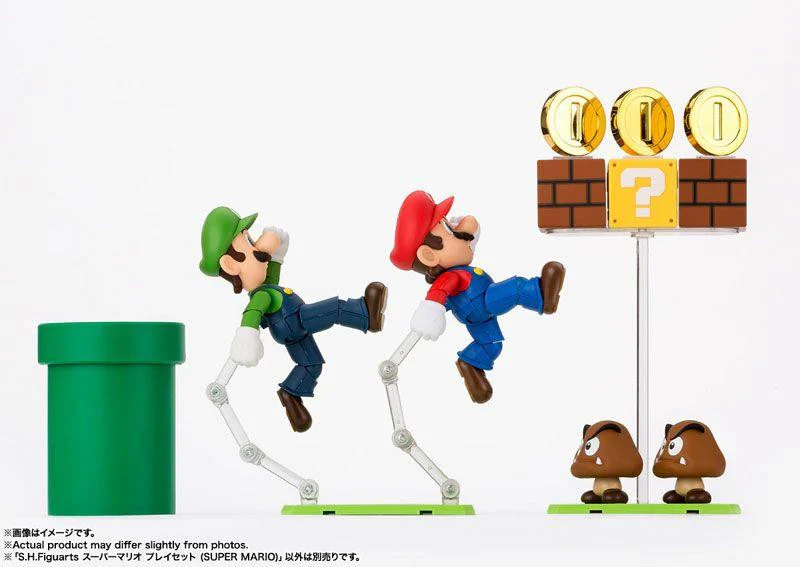 Super Mario Playset Articulated Figure By Bandai Tamashii - Image 6