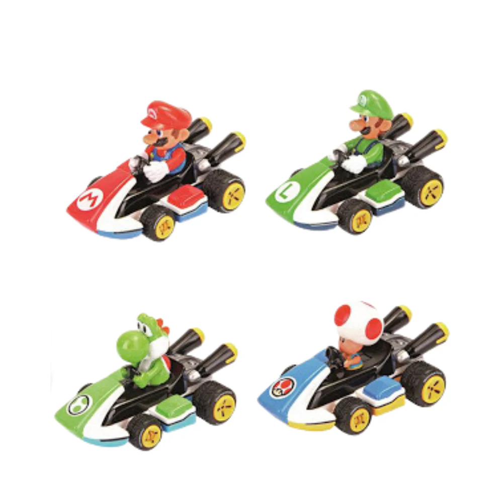 Super Mario PULL N SPEED KART ASSORTED (1 RANDOM)