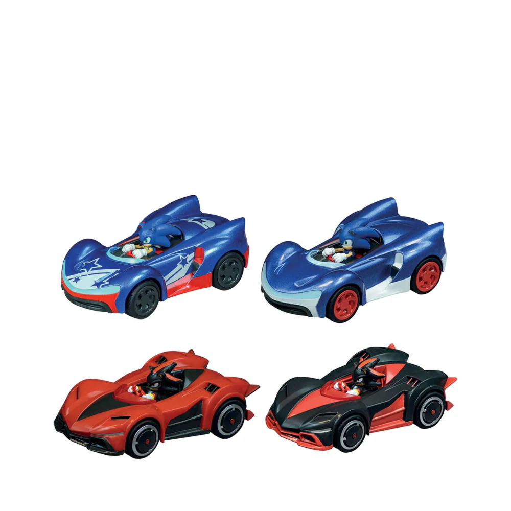 SONIC THE HEDGEHOG PULL N SPEED By Carrera (1 Random)