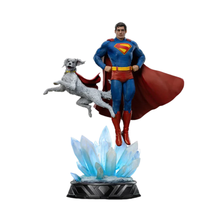 Superman (2025) MMS812 Superman & Krypto 1/6th Scale Collectible Figure Set By Iron Studios