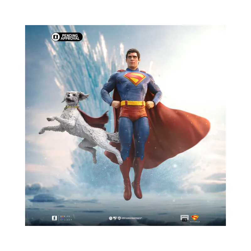 Superman (2025) MMS812 Superman & Krypto 1/6th Scale Collectible Figure Set By Iron Studios - Image 2