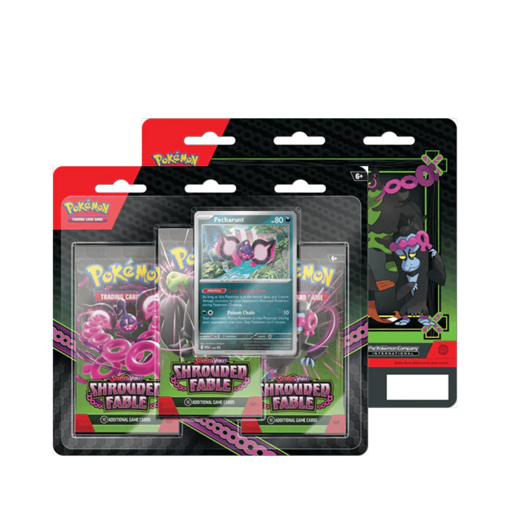 POKEMON TCG : Scarlet & Violet Shrouded Fable - 3 Pack Blister