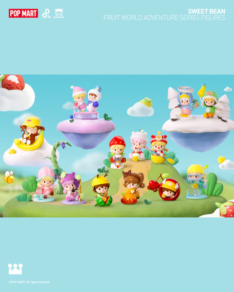 Sweet Bean Fruit World Adventure  Series Figures By Pop Mart (1 Random) - Image 2