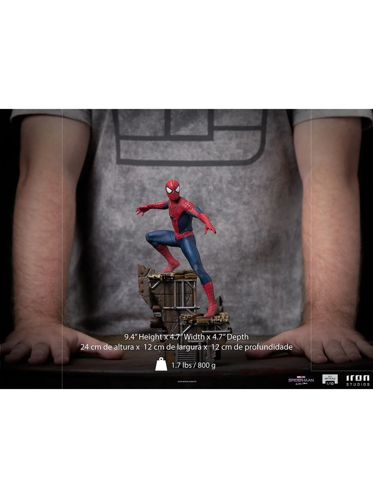 The Amazing Spider Man No Way Home 1/10 BDS Art Scale by Iron Studios - Image 4