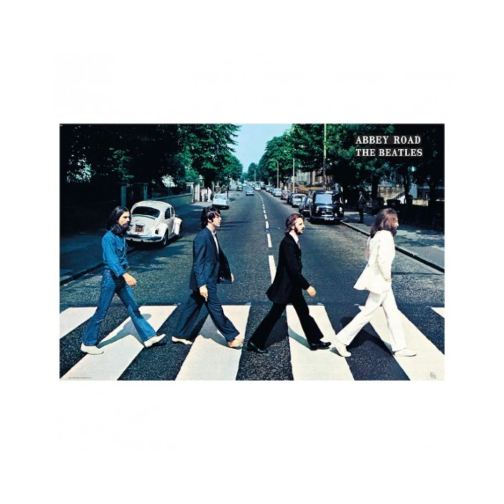 The Beatles Abbey Road 91x61 cm by Abysse